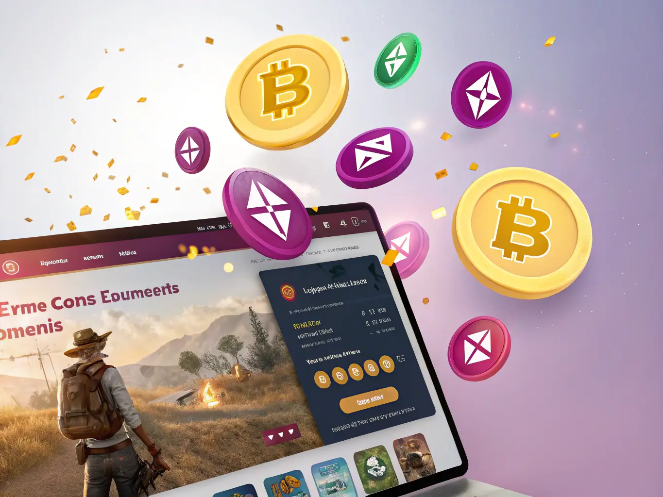 A screenshot showcasing the game's reward system, displaying various coins, gems, and other prizes that players can earn by completing levels and challenges.